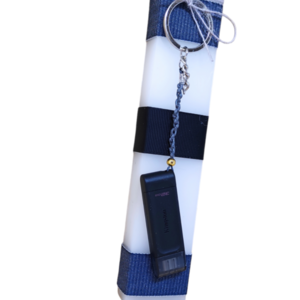Λαμπάδα για εφήβους με USB 32GB λευκή πλακέ 30cm - αγόρι, λαμπάδες, για εφήβους - 2