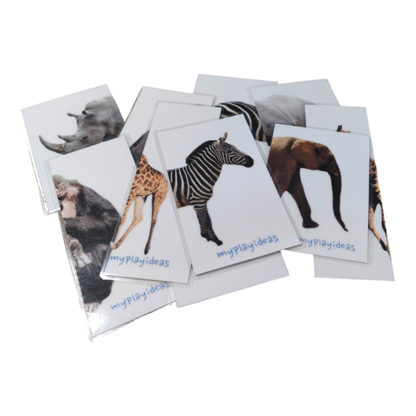 Κάρτες με ζώα - κορίτσι, αγόρι, ζωάκια