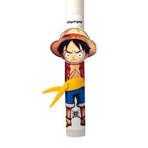 Λαμπάδα "One Piece Monkey D. Luffy" με όνομα παιδιού - αγόρι, λαμπάδες, για παιδιά, για εφήβους, ήρωες κινουμένων σχεδίων