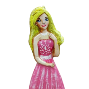 ΛΑΜΠΑΔΑ BARBIE 3D 25,50cm x 10,50cm - κορίτσι, λαμπάδες, για παιδιά, πριγκίπισσες