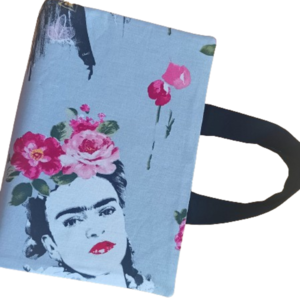 Θήκη βιβλίου Frida Kahlo - ύφασμα, βαμβάκι, θήκες βιβλίων, frida kahlo