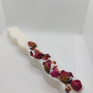 Χειροποίητη Φυτική Αρωματική Λαμπάδα (Roses) - κορίτσι, λουλούδια, λαμπάδες, για ενήλικες, για εφήβους - 5