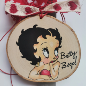 Χειροποίητη αρωματική λαμπάδα για τους λάτρεις των κόμικς Betty Boop - κορίτσι, λαμπάδες, για ενήλικες, για εφήβους, ήρωες κινουμένων σχεδίων - 2
