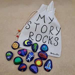 "My Story Rocks - Space" Λαμπάδα Παιχνίδι 30x3.5cm - αγόρι, λαμπάδες, για παιδιά, πύραυλοι, παιχνιδολαμπάδες - 3
