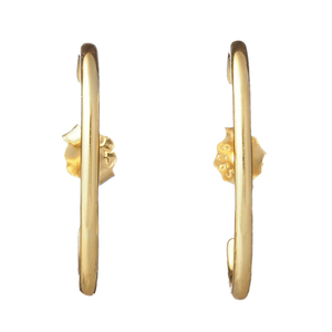 Σκουλαρίκια Μίνιμαλ που Αγκαλιάζουν το Αυτί – Επιχρυσωμένα | The Gem Stories Jewelry - επιχρυσωμένα, ασήμι 925, μικρά, με κλιπ - 2