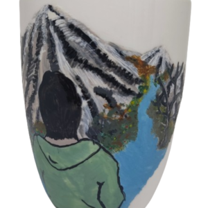Φλυτζανα άντρας σε ορεινό τοπίο - πορσελάνη, κούπες & φλυτζάνια