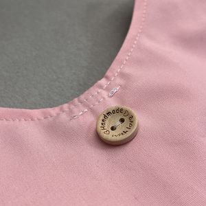 Χειροποίητο βαμβακερό φόρεμα γκρι αστέρια με ροζ πλάτη - κορίτσι, παιδικά ρούχα, βρεφικά ρούχα - 4