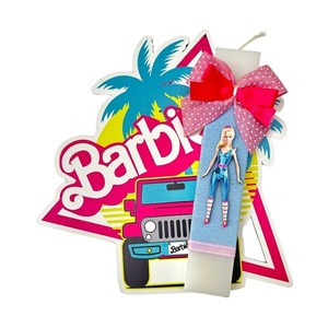 Λαμπάδα Barbie Blue - κορίτσι, λαμπάδες, για παιδιά, για ενήλικες, ήρωες κινουμένων σχεδίων