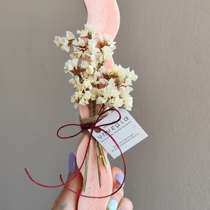 Χειροποίητες Λαμπάδες με φυτικό κερι - λουλούδια, λαμπάδες, για ενήλικες - 2