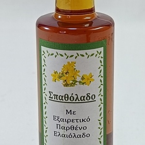 Σπαθόλαδο (βαλσαμέλαιο) από εξαιρετικό παρθένο ελαιόλαδο σε γυάλινο μπουκάλι των 40ml - 2