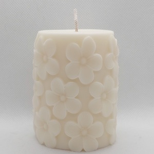 Floral Column 270gr. - διακοσμητικά, soy candle, soy candles - 2