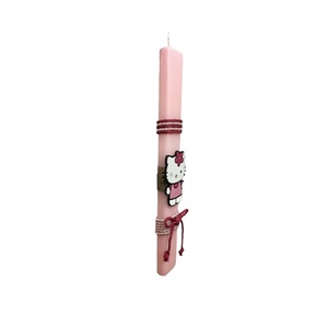 Αρωματική λαμπάδα Hello Kitty ροζ 30 εκ. - κορίτσι, λαμπάδες, για παιδιά, ήρωες κινουμένων σχεδίων - 4