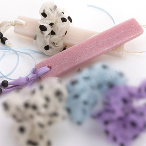 Αρωματική λαμπάδα με δώρο μοβ λαστιχάκι μαλλιών - κορίτσι, λαμπάδες, για ενήλικες, πρώτο Πάσχα, για εφήβους - 3