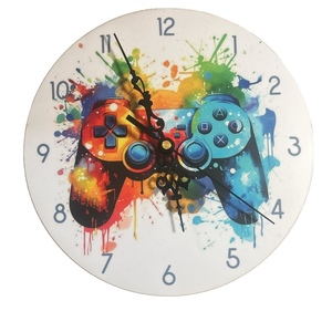 Πασχαλινή λαμπάδα PlayStation με ρολόι τοίχου Grey - αγόρι, λαμπάδες, σετ, για παιδιά, games - 3