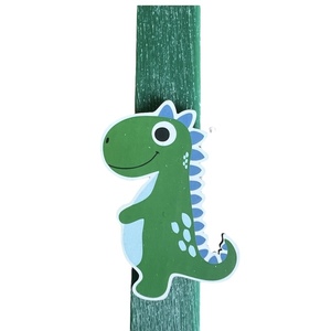 Αρωματική λαμπάδα παιδική δεινόσαυρος, πράσινη 30 εκ. - αγόρι, λαμπάδες, δεινόσαυρος, για παιδιά, για μωρά - 2
