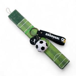 Λαμπάδα μπρελόκ μπάλα ποδοσφαίρου πράσινη αρωματική 25εκ. - αγόρι, λαμπάδες, για παιδιά, για εφήβους, σπορ και ομάδες