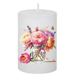 Κερί Floral 4, 5x7.5cm. - αρωματικά κεριά