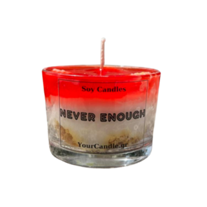 Νever Enough Dessert Candle - αρωματικά κεριά, 100% φυτικό, soy candle, soy wax
