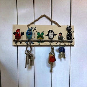 Κλειδοθήκη επιτοίχια “animals” - κλειδοθήκες - 4