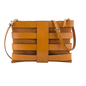 Claudia Asti Handbag | Tabac/Tabac - δέρμα, φάκελοι, χιαστί, χειρός - 2