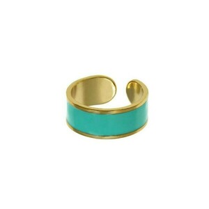 Δαχτυλίδι Χρυσό Με Σμάλτο Χρωματιστά - ατσάλι, αυξομειούμενα, φθηνά