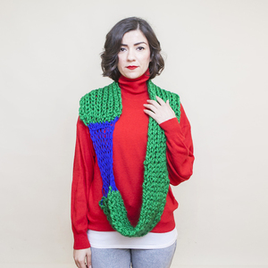 The Twister - μαλλί, fashion, κασκόλ, χειροποίητα