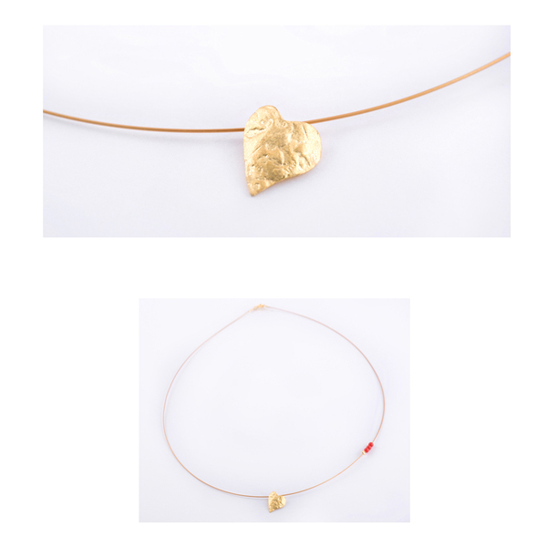 PETIT series-gold plated - chic, κοράλλι, μαργαριτάρι, αμέθυστος, επιχρυσωμένα, νεφρίτης - 2