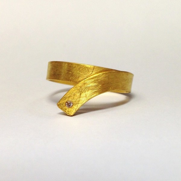 δαχτυλίδι ring simplicity - επιχρυσωμένα, ασήμι 925, δαχτυλίδι, μικρά, boho, σταθερά, φθηνά - 3