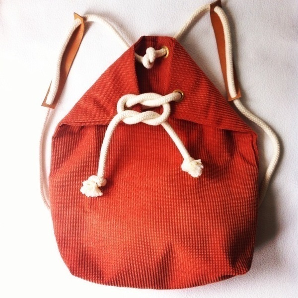 unisex _blobackpack (σακίδιo πλάτης) - δέρμα, ύφασμα, fashion, καλοκαιρινό, ιδιαίτερο, μοναδικό, customized, σακίδια πλάτης, κορδόνια, χειροποίητα
