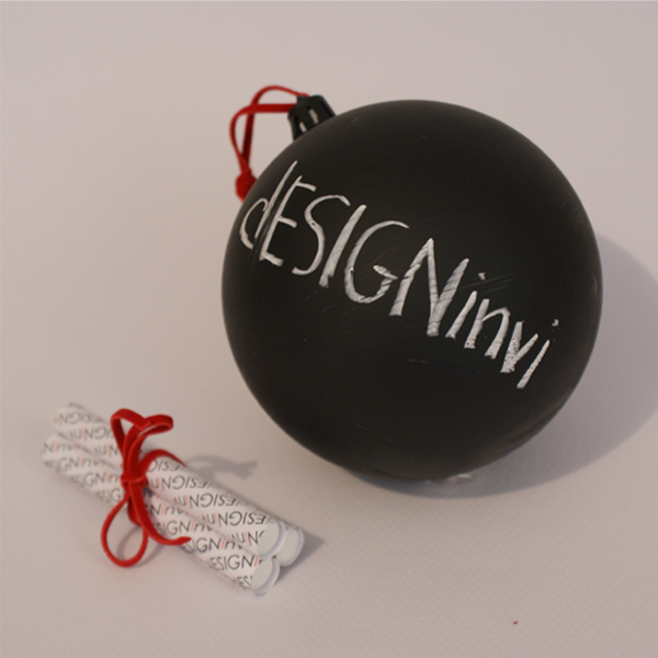 XMAS CHALKBOARD ORNAMENTS - chic, design, πλαστικό, χαρτί, customized, διακόσμηση, χειροποίητα - 2