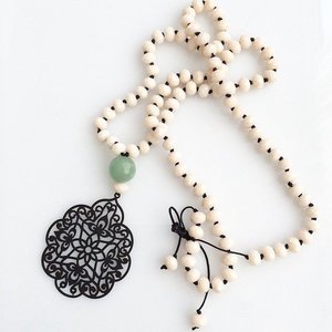 Candy Rosary Necklace - κρύσταλλα, μακρύ, χάντρες, ροζάριο