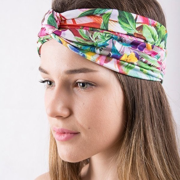 Tropical headband - κορδέλα, ελαστικό, boho