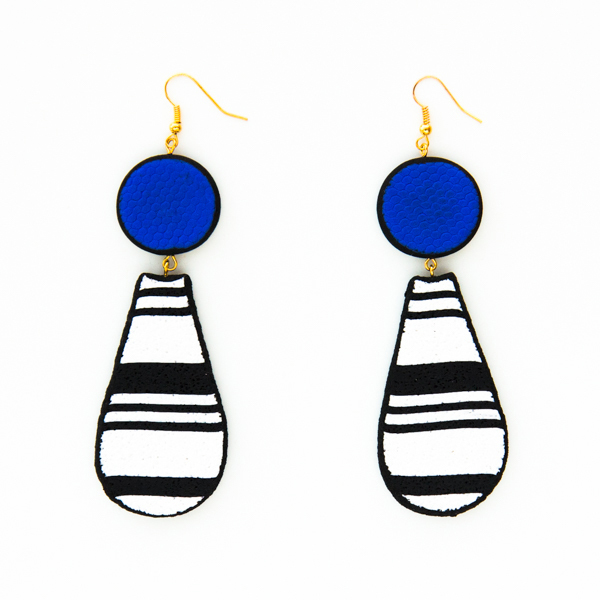 Karyates - statement, handmade, fashion, καλοκαιρινό, μοναδικό, μοντέρνο, γυναικεία, ανοιξιάτικο, πηλός, χειροποίητα, unique, δώρα για γυναίκες