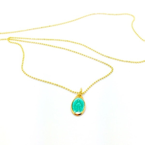 Filaxto - Κολιέ αλυσίδα φυλαχτό - fashion, σμάλτος, charms, επιχρυσωμένα, φυλαχτά, ασήμι, μακριά - 3