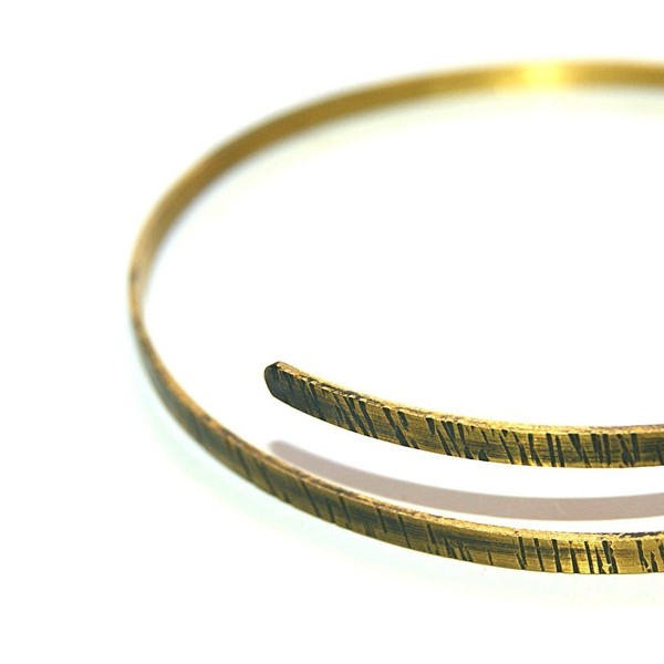 lined arm| χειροποιητο βραχιολι minimal - chic, fashion, vintage, ιδιαίτερο, μέταλλο, χειροποίητα, σφυρήλατο, σφυρήλατο, minimal, must, boho, ευκολοφόρετο, διαχρονικό, μπρούντζος, μεταλλικά στοιχεία, contemporary, χεριού, χειροπέδες, αυξομειούμενα - 2