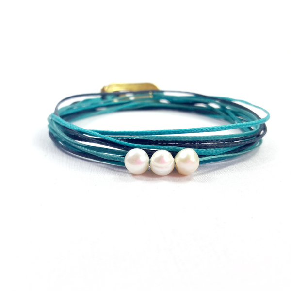 pearls and threads..