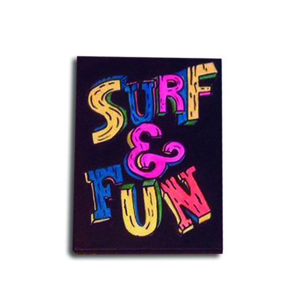 surf & fun - statement, διακοσμητικό, ζωγραφισμένα στο χέρι, πίνακες & κάδρα, καμβάς, επιτοίχιο, σπίτι, διακόσμηση, decor, τοίχου, ακρυλικό, πίνακες ζωγραφικής - 2
