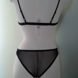 "Danae" mesh bralette & bikini panty σετ - δώρα αγίου βαλεντίνου - 2