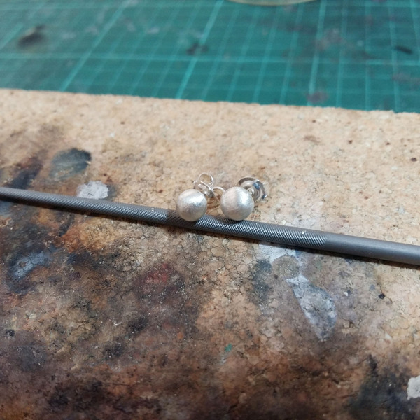 Mini drops, μίνιμαλ μικρά σκουλαρίκια καρφωτά στρογγυλές σταγόνες - γυναικεία, ασήμι 925, σκουλαρίκια, καρφωτά, μικρά - 4
