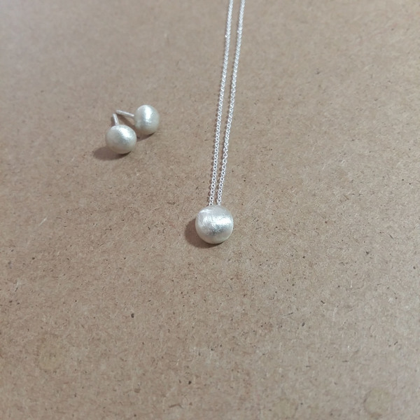 Mini drops, μίνιμαλ μικρά σκουλαρίκια καρφωτά στρογγυλές σταγόνες - γυναικεία, ασήμι 925, σκουλαρίκια, καρφωτά, μικρά - 5