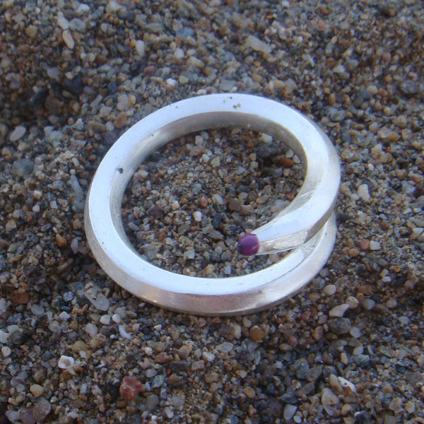 Χειροποίητο δαχτυλίδι Μολύβι - ασήμι, design, μόδα, γυναικεία, επάργυρα, χειροποίητα, μπρούντζος - 5
