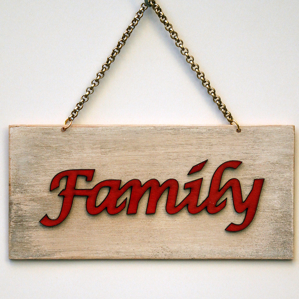 Family - ξύλο, μοναδικό, τοίχου, κρεμαστά, πρωτότυπα δώρα
