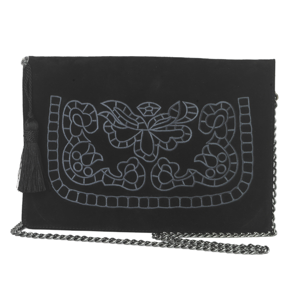 Madam Malle - Leather Clutch Bag by Christina Malle - αλυσίδες, φάκελοι, ώμου, μάτι, δερματίνη
