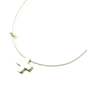 χειροποιητο κολιε ασημι σταυρος minimal |cross 925 - chic, fashion, vintage, charms, κερωμένα κορδόνια, ιδιαίτερο, μοντέρνο, πέτρα, ασήμι 925, σταυρός, μέταλλο, κολιέ, εντυπωσιακό, καθημερινό, minimal, must, ασημένια, κοντά, unisex, ευκολοφόρετο, διαχρονικό, amano - 3