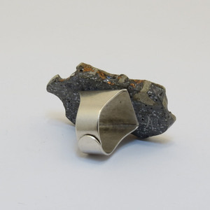 Δαχτυλίδι τσιμέντου - Λάβα «Λήμνος» - statement, handmade, λάβα, χαλκός, επάργυρα, τσιμέντο, δαχτυλίδι, χειροποίητα, rock, μεγάλα, αυξομειούμενα - 5