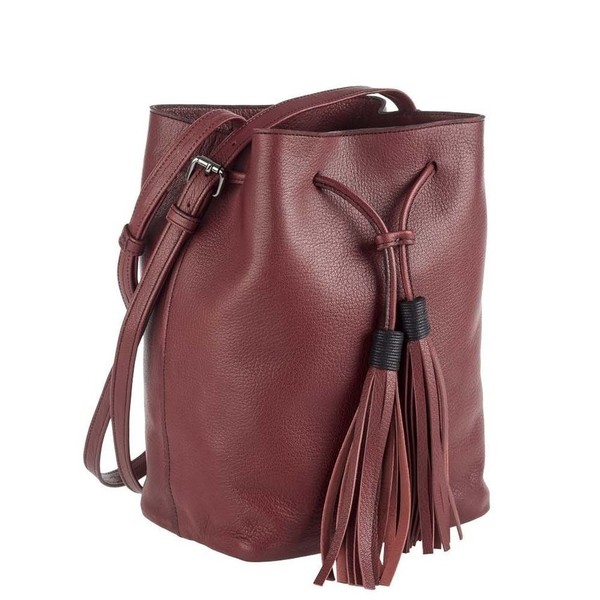 Bucket Bag - δέρμα, statement, ύφασμα, handmade, πουγκί, πουγκί, χειροποίητα, μεγάλες, all day, minimal - 2