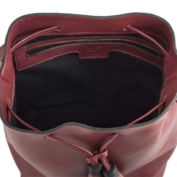 Bucket Bag - δέρμα, statement, ύφασμα, handmade, πουγκί, πουγκί, χειροποίητα, μεγάλες, all day, minimal - 3