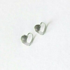 Καρδούλες_ Χειροποίητα σκουλαρίκια από ασήμι 925 - ασήμι, ασήμι 925, καρδιά, σκουλαρίκια, χειροποίητα, romantic, καρφωτά