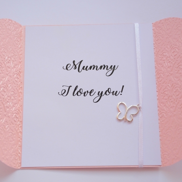 "I Love You Mummy" Card - 2