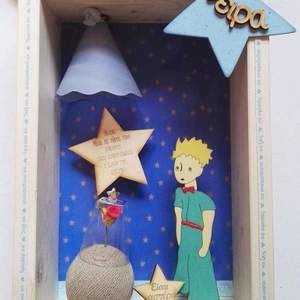 Φωτιστικό Mικρός Πρίγκηπας - δώρο, για παιδιά, παιδικό δωμάτιο, δώρα για βάπτιση, παιδικά φωτιστικά, αγόρι